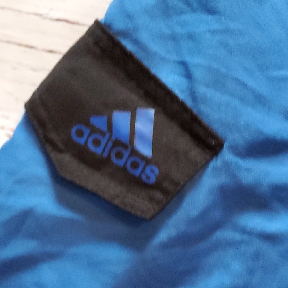Adidas Kids Blue Swim Trunks - Picture 5 of 9